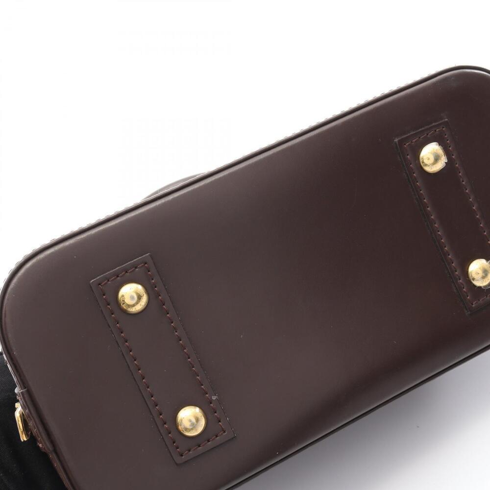 Louis Vuitton Alma Brown Handbag Leather Damier - Picture 6 of 8